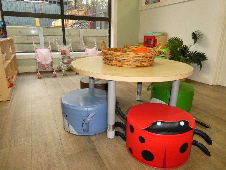 Toddlers playing in Koala's Room (1-2 years) at Macarthur Early Learning