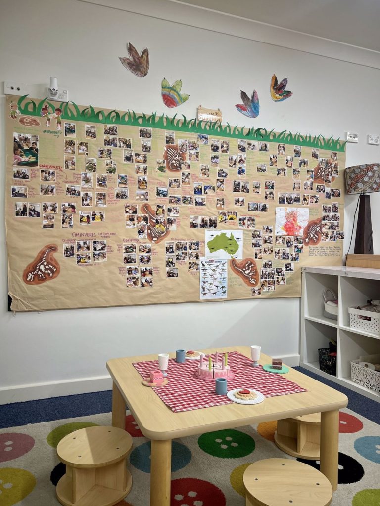 Preschoolers in Kangaroo's Room (4-5 years) school readiness program at Macarthur Early Learning