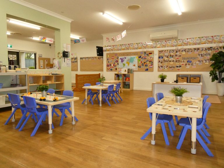 Toddlers learning in Wombat's Room (2-3 years) at Macarthur Early Learning
