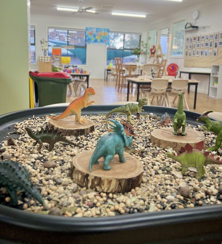 Preschoolers in Kangaroo's Room (4-5 years) school readiness program at Macarthur Early Learning