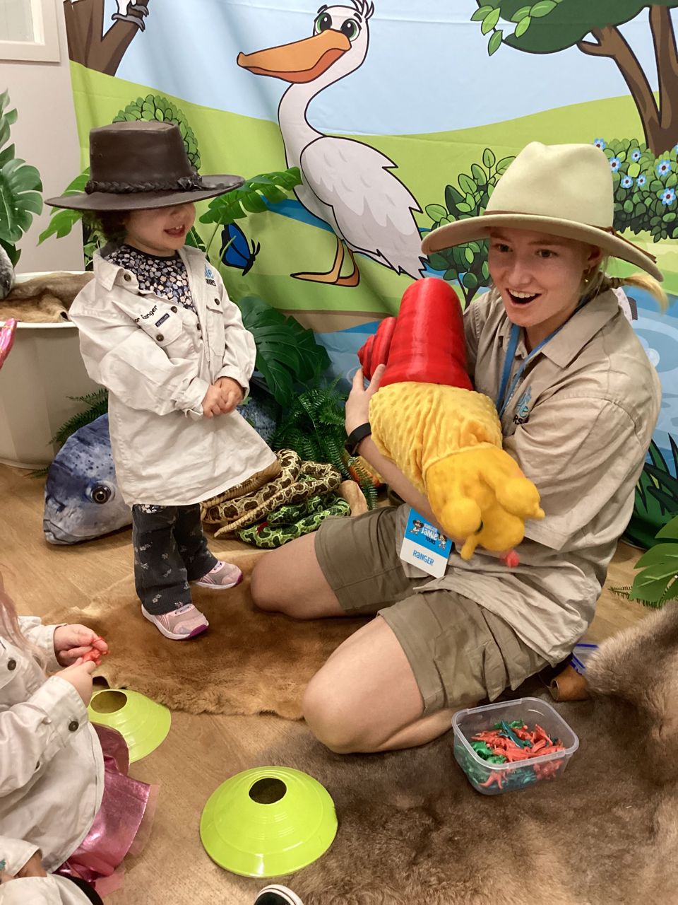 Families enjoying a centre event at Macarthur Early Learning