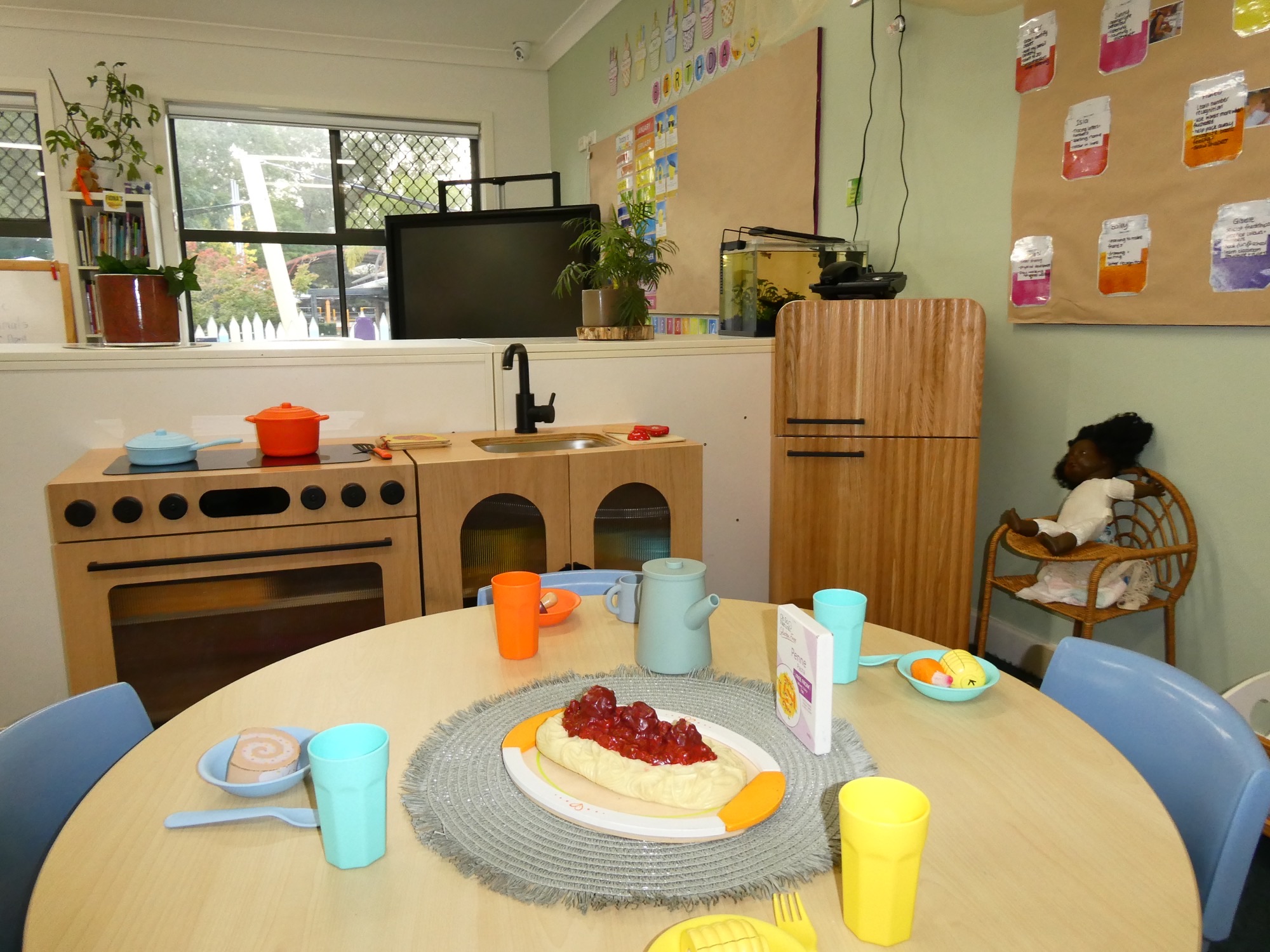 Children playing in Wallabie's Room (3-4 years) at Macarthur Early Learning